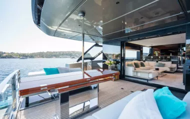 L'as Bleu by Riva – Private Motor Yacht Charter in Monaco