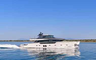 Dellagrazia by Sanlorenzo – Private Motor Yacht Charter in Santorini