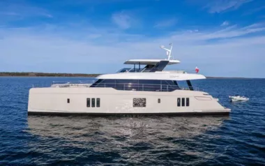Bohemia by Sunreef Yachts – Private Power Catamaran Charter in Gaeta
