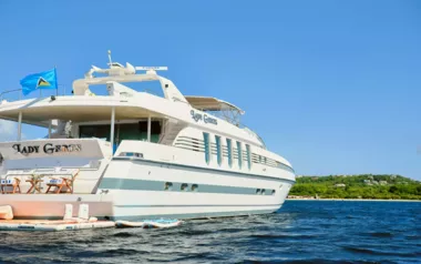 Lady Gerts by Monte Fino – Private Motor Yacht Charter in Gros Islet