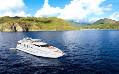 Lady Gerts by Monte Fino – Private Motor Yacht Charter in Gros Islet