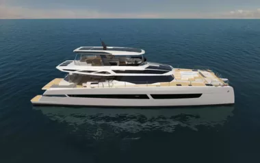 Elly II by Fountaine Pajot – Private Power Catamaran Charter in Greece