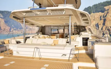 Elly II by Fountaine Pajot – Private Power Catamaran Charter in Greece