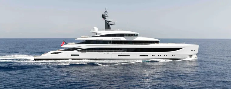 Benetti yacht available to charter