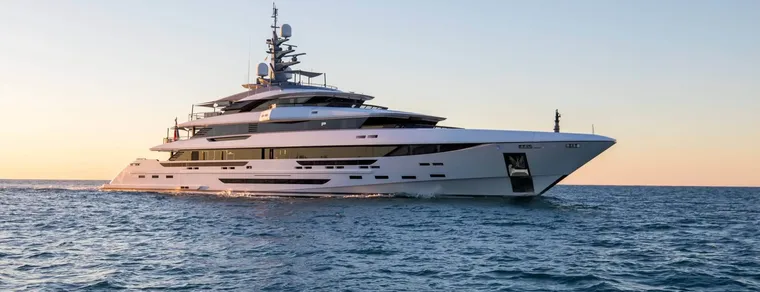 Rossinavi yacht available to charter