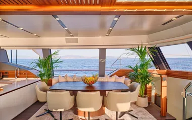 Alina by Fountaine Pajot – Private Power Catamaran Charter in Crete