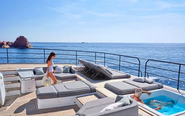Alina by Fountaine Pajot – Private Power Catamaran Charter in Crete