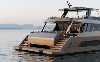 Meltemi by Moon Yacht – Private Power Catamaran Charter in Greece