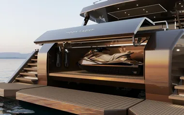 Meltemi by Moon Yacht – Private Power Catamaran Charter in Greece
