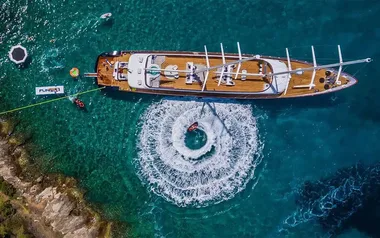 Clase Azul by Tramontana Yachts – Private Motor Sailer Charter in Trogir