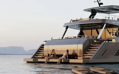 Anemos by Moon Yacht – Private Power Catamaran Charter in Greece