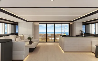 Under the radar de Heysea – alquiler privado de Catamarán de lujo – Grecia