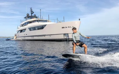 Seven Arrows by Sanlorenzo, Private Superyacht Charter in Antigua and Barbuda