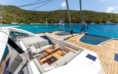 Mymlan II by Privilege, Private Sailing Catamaran Charter in Sardinia