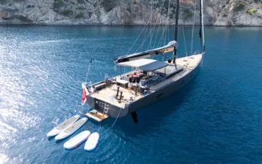 Yknot Now by YYachts, Private Motor Sailer Charter in Marigot